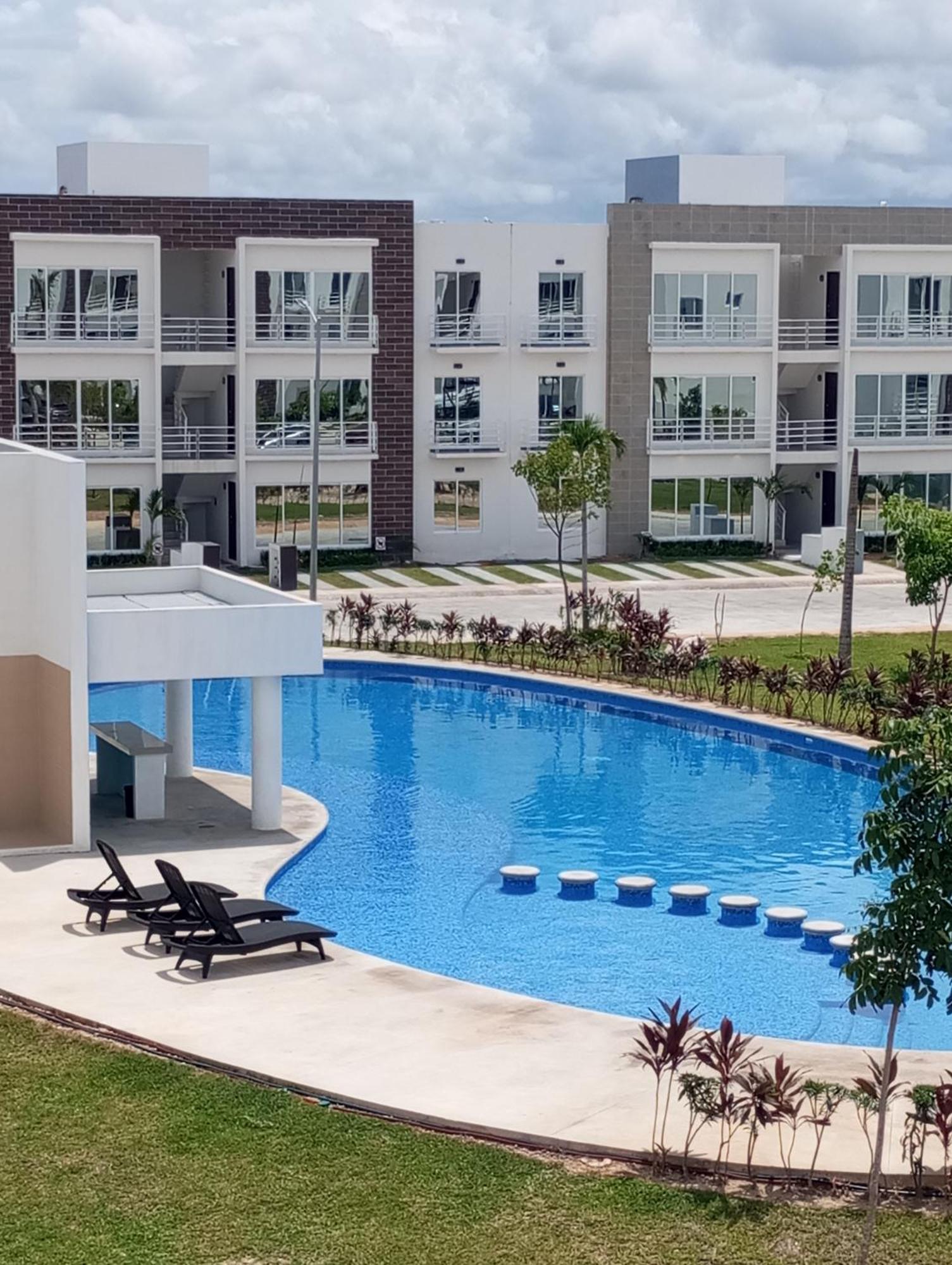 Departamento Familiar En Poligono Sur, A 25 Min De Las Playas Y 5 Min Del Santuario Desatadora De Nudos Appartement Cancún